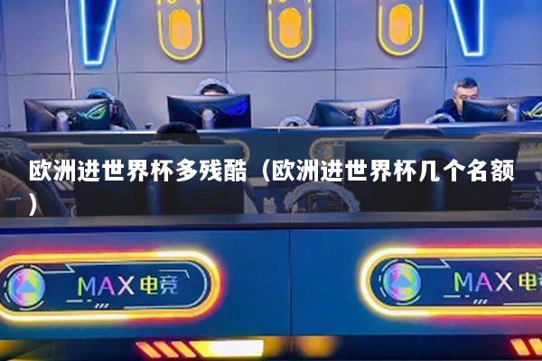歐洲進世界杯多殘酷（歐洲進世界杯幾個名額）
